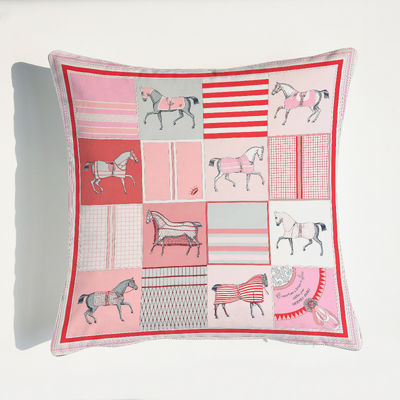 Grupo floral impresso jacquard do descanso de lance do estilo simples da tampa do coxim