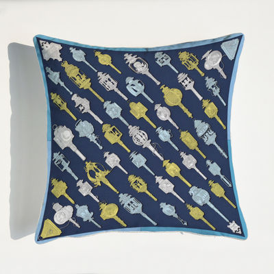 Grupo floral impresso jacquard do descanso de lance do estilo simples da tampa do coxim
