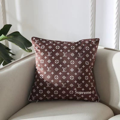 Sofá tecido tampa adornado de linho branco Sofa Pillow do coxim da borla
