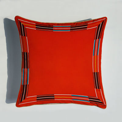 Teste padrão feito sob encomenda tampa impressa Sofa Chair Pillow decorativo do coxim