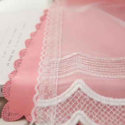 Poliéster 100% completo da tela 52*84inch da cortina branca de linho do escurecimento