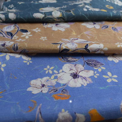 Matéria têxtil de confecção de malhas respirável da tela da cópia da viscose da tela de rayon viscoso 100%
