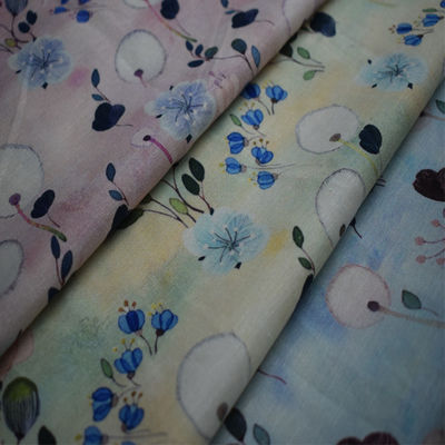 47*58 180gsm imprimiu a tela da sarja de rayon viscoso de Lenzing Ecovero