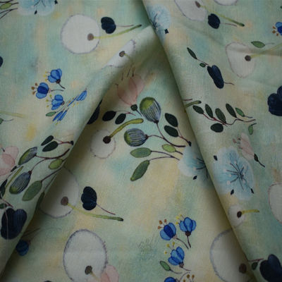 47*58 180gsm imprimiu a tela da sarja de rayon viscoso de Lenzing Ecovero