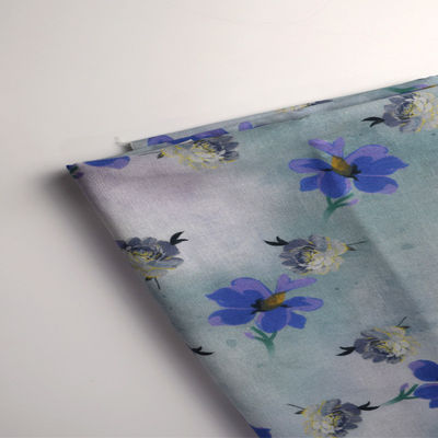 Tela de imitação de Dull Satin Spun Polyester Knitted do algodão 190GSM