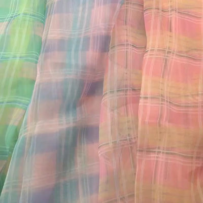 da cópia tridimensional azul macia larga da estrela de 150cm tela chiffon do tule para vestidos