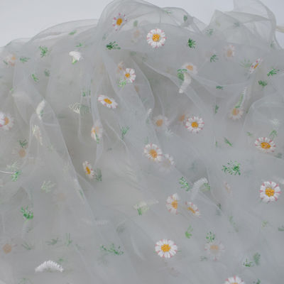 Ilhó pescando de nylon Mesh Fabric Sustainable do tule do parafuso do rolo macio