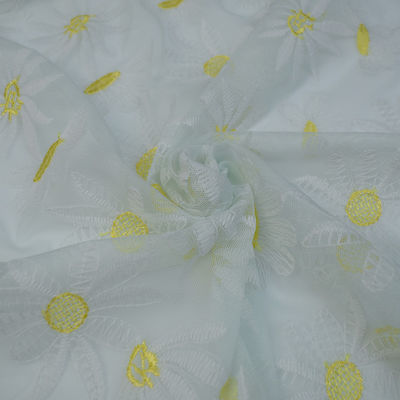 Ilhó pescando de nylon Mesh Fabric Sustainable do tule do parafuso do rolo macio