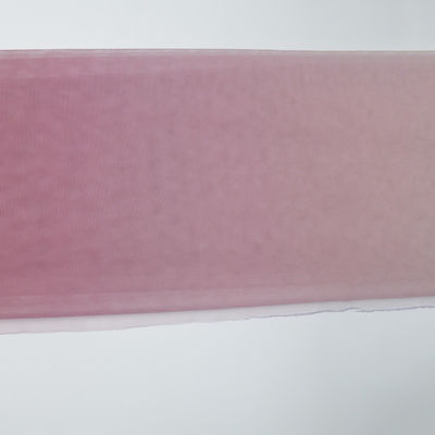tela macia 90% 10% de nylon do vestido de casamento do laço do tule de 160cm metálico