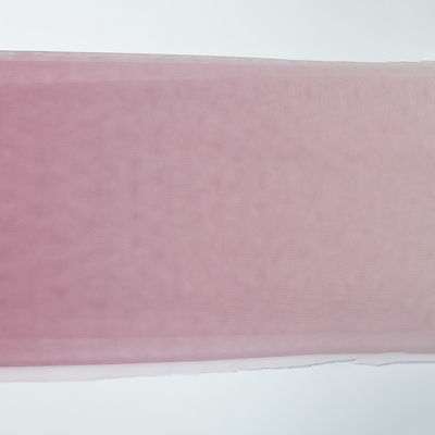 tela macia 90% 10% de nylon do vestido de casamento do laço do tule de 160cm metálico