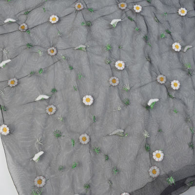 Ilhó pescando de nylon Mesh Fabric Sustainable do tule do parafuso do rolo macio