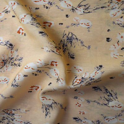 Sarja macia impressa do algodão de Tencel da tela do tule de Digitas impermeável