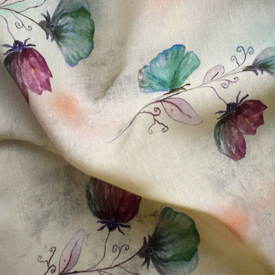 A planície da tela de 70% Tencel tece o enrugamento Resistan da tela misturada de tela 140gsm