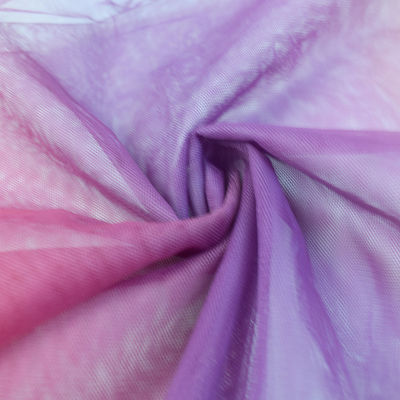 Da tela macia do tule do vestido de casamento crepe plissado impresso Digitas do artigo único
