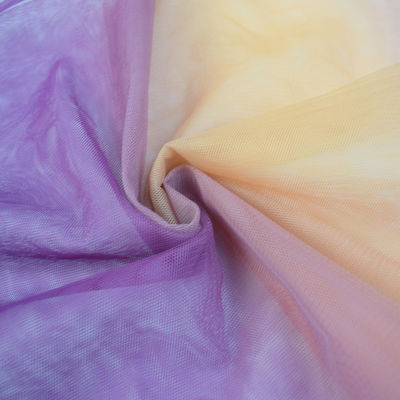 Tela do laço da flor do tule 3D do vestido de casamento do vestido de noite do partido