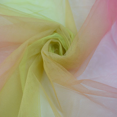 Vestido de partido líquido do traje do brilho de Rolls da tela macia de nylon do tule