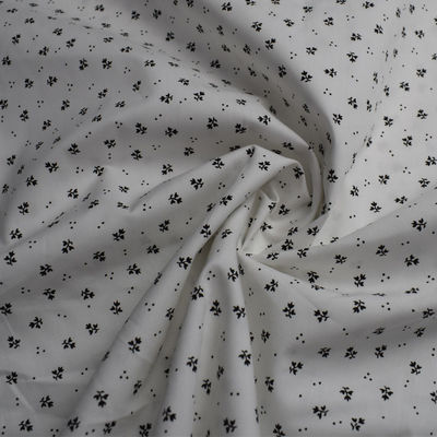 Imprimindo a chama branca do tecido de algodão da planície de Lycra 115gsm - retardador