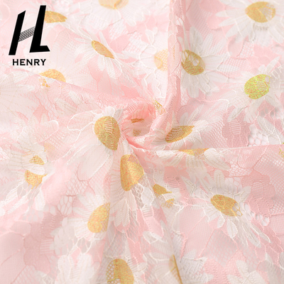Flor macia personalizada Digital da tela do tule que imprime Mesh Fabric