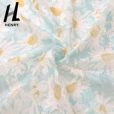 Flor macia personalizada Digital da tela do tule que imprime Mesh Fabric