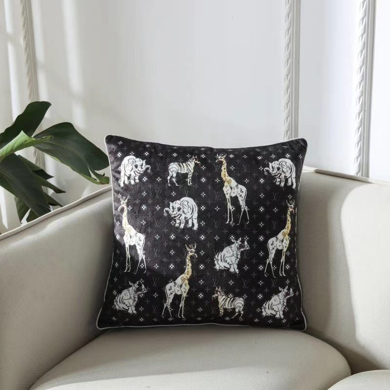 Tampa dourada do descanso do fundamento de veludo das combinações de cor 45*45cm da tampa do coxim do escritório da sala