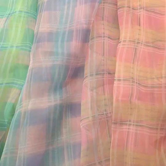 da cópia tridimensional azul macia larga da estrela de 150cm tela chiffon do tule para vestidos