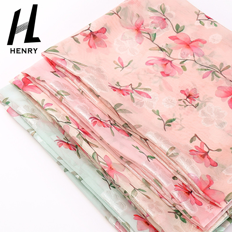 Poliésteres chiffon tecidos da luz da tela do tule do estilo textura macia fresca pequena florais para o vestido